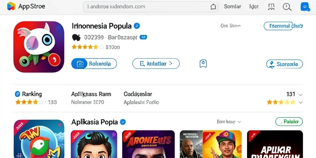 Tampilan antarmuka yang user-friendly.