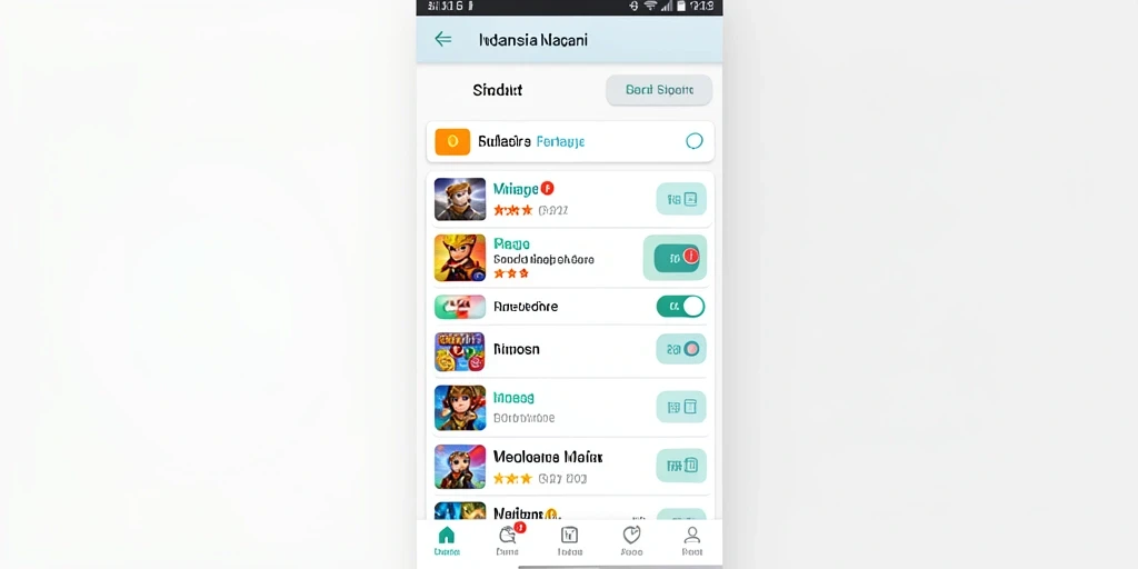 Tampilan utama aplikasi POJEROTOTO dengan menu navigasi yang jelas.