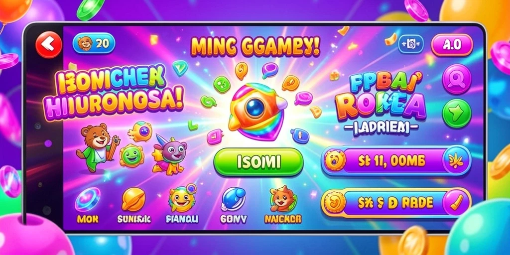 Tampilan awal yang menarik dan user-friendly.