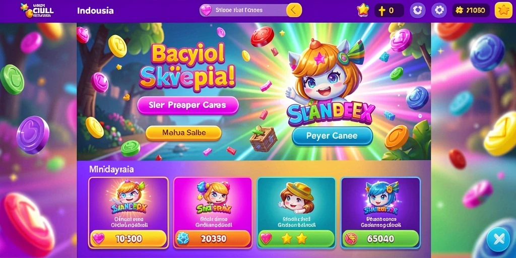 Screenshot menunjukkan karakter utama pada level pertama.